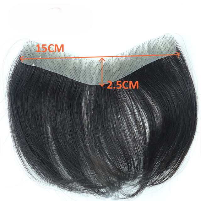 Men Huamn Hair Pieces Hairline Replacement for Men Thin Skin Hairline Replacement