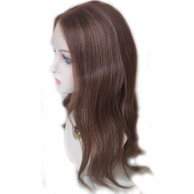 Virgin Human Hair Single Knots Lace Front Wigs HD Lace Suppliers Invisible Knots