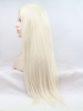 Platinum Blonde Lace Front Synthetic Wig Straight Color60