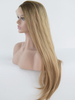 Custom Synthetic Lace Front Wig Straight Ombre Color