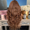 Beauty Wave Human Hair Lace Front Wig Brown Color Remy Hair Full Lace Wig
