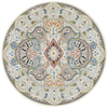 Luxurious Vintage Printing Round Rugs Plus Size Can Custom