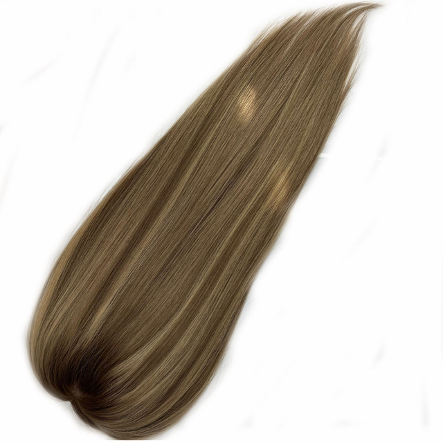 Top Quality Virgin Human Hair Toppers Silk Top Hair Replacement for Women