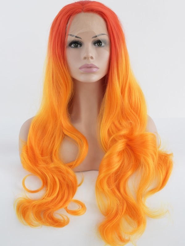Ombre Fashion Hair Color Wave Synthetic Hair Wig