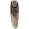 Ombre Ash Blonde Silk Top Hair Toppers European Virgin Hair Top Quality