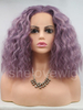 Synthetic Lace Curl Wig with 3inch Parting Short Haircut