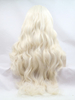 Wave Platinum Blonde Synthetic Hair Lace Front Wig