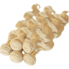 Body Wave Platinum Blonde Human Hair Bundles for White Women