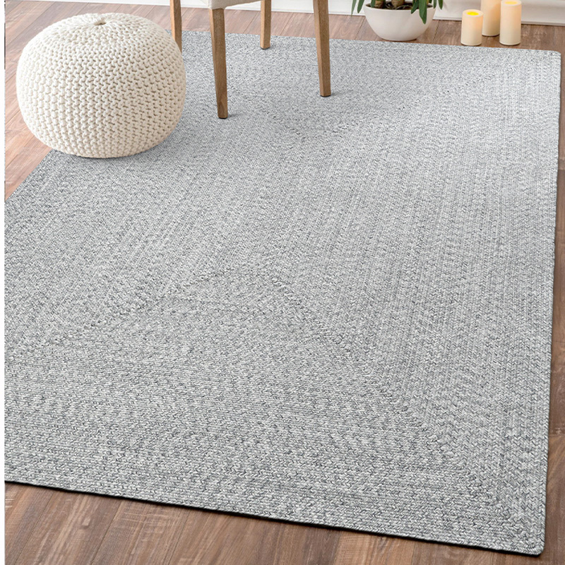 Sample Design Modern Style Carpet Woven Grey Color Carpet 