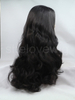 Natural Black Synthetic Hair Lace Front Wig Beauty Wave