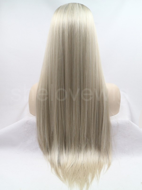 Top Quality Ombre Synthetic Hair Lace Front Wig