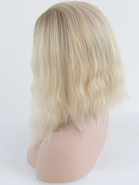 Trend Ombre Synthetic Lace Front Wig Short Hair Curl Style