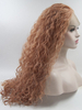 Dark Pink Lace Front Wig Fiber Hair Free Shipping