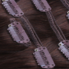 Top Quality Brown Color Clips in Hair Extensions 100% Remy Human Hair