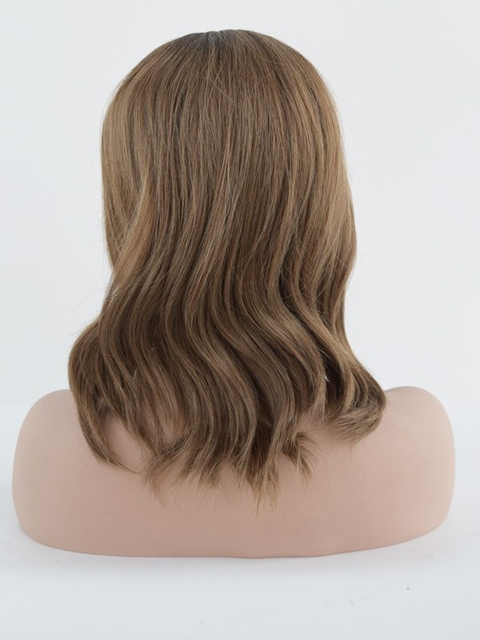 Short Hairstyle Natural Synthetic Hair Lace Wigs