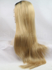 Affordable Price Synthetic Lace Front Wig Black Blonde Ombre
