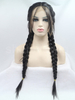 Long Beauty Synthetic Lace Front Wig Braid Hair